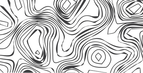 Topographic map background geographic line map with elevation assignments. Modern design with White background with topographic wavy pattern design.