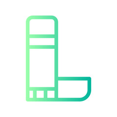 glue stick gradient icon