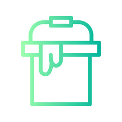 paint bucket gradient icon