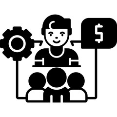 Sales Support Team Icon