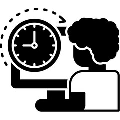 Online Time Tracker Icon