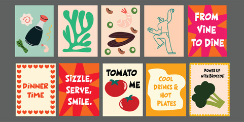 Summer Food Promo Banner for Cafés and Restaurants. Ideal for food trucks, bistros, vegan cafés, and stock usage. High-impact visual for summer promotions, menus, or wellness campaigns.