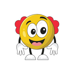  Clown Smile Cartoon Character