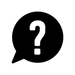 Question mark icon stock illustration