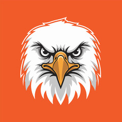 Bald Eagle Head Logo