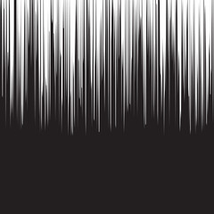 Comic book White radial rays, manga or anime speed lines, zoom and motion effects. Cartoon action background. Pop art style elements. Vector illustration