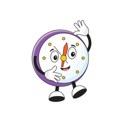  Clock Cartoon Character