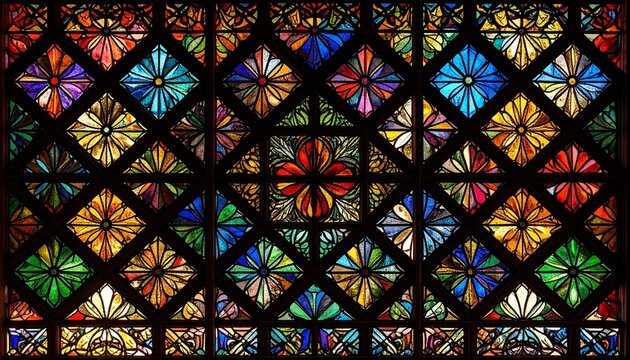 stained glass window