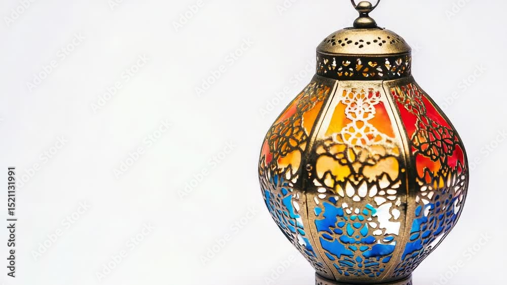 Poster a colorful vase with a bird perched on top