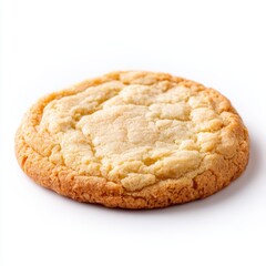 Sugar cookie isolated on clean white background