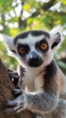 Obraz premium Beautiful Lemur