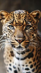 Naklejka premium The handsomeness of the leopard
