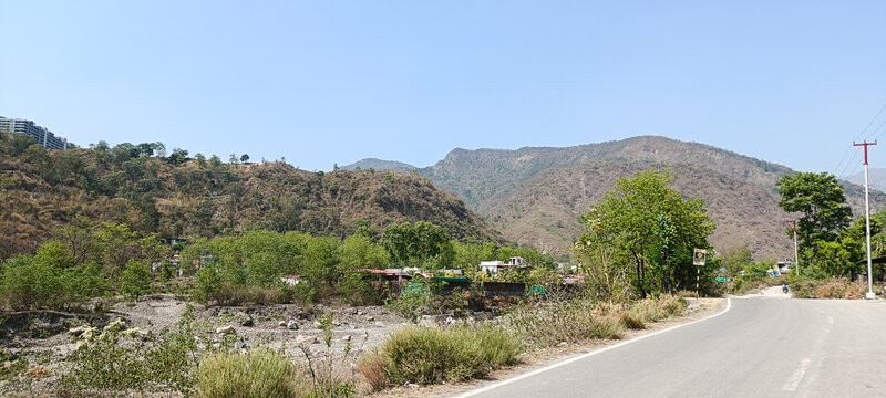 mountain road in the mountains