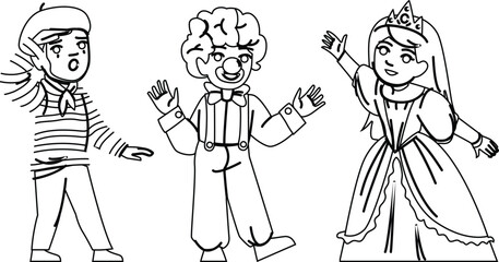 show kids theater vector