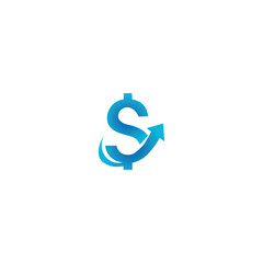 Stacked Bar Financial Logo