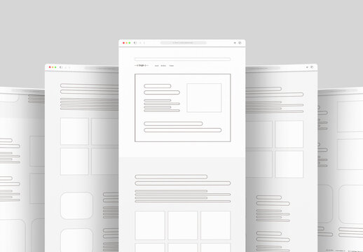 Business Wireframe Design