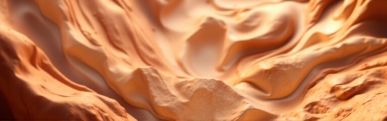 Abstract sand dunes texture background with a warm and inviting color palette