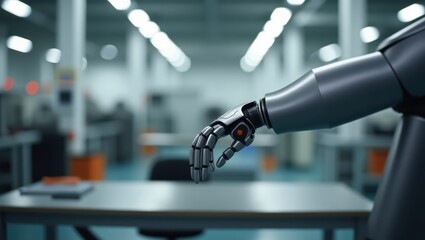 Robotic Arm Reaching Out