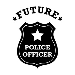 Future Police Officer Badge Design