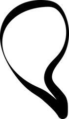 Speech bubble text, chat, talk, comic