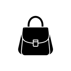 Dark gray handbag icon