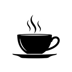 Hot coffee cup icon