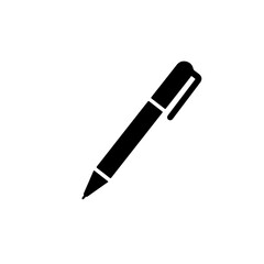 Pen icon writing tool office supply