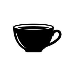 Simple coffee cup icon