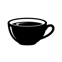 Simple coffee cup icon