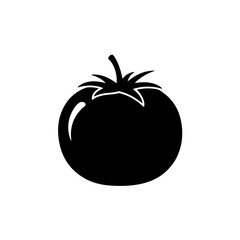 Simple tomato icon food symbol