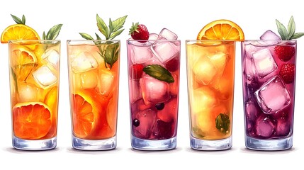 Abstract minimalist vector illustration in clean modern style