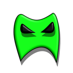 Superhero mask icon