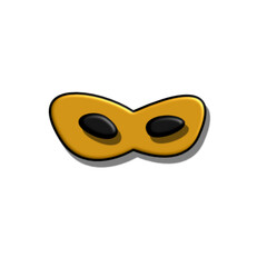 Superhero mask icon