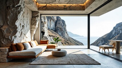 Modern Mountain Retreat with Panoramic Views