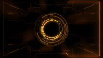 Golden broken frame glowing gold line wedding model frame gold frame luxury background border gold 4k 3d Antique ornament fantasy invitation presentation. decorative frame,floral corner