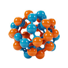 3d decoration isolated on white background