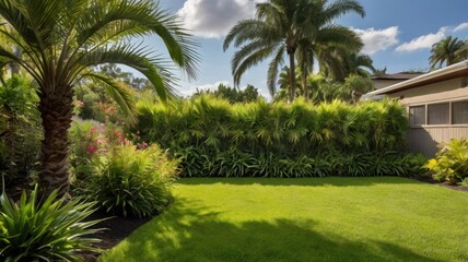 Tropical Backyard Oasis