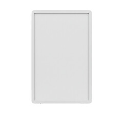 advertising board isolated on whitebackground