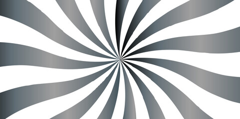 Sunburst Modern retro vintage sunrise sunbeam element spiral striped. Spiral starburst and striped pattern abstract geometric retro sunrays line wavy texture.	