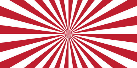 Fototapeta premium Sunburst Modern retro vintage sunrise sunbeam element spiral striped. Spiral starburst and striped pattern abstract geometric retro sunrays line wavy texture. 