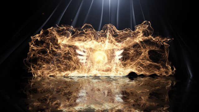 Luxury Particle Logo