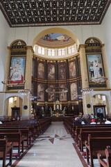 interior of the church