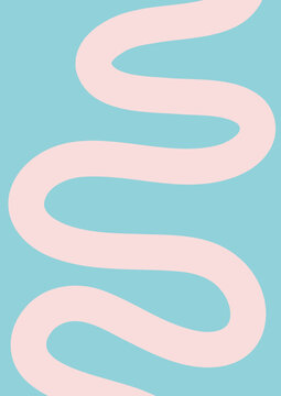 Abstract Wavy Lines Business Promo Background 