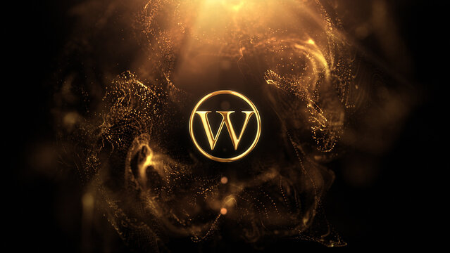 Particle Elegance Logo Intro - Luxury Text or Logo Intro