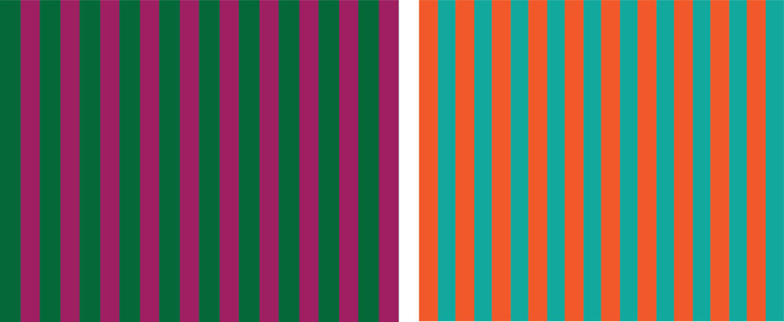 Fototapeta Seamless surface pattern design with arrows and pointers. Repeated chevrons wallpaper. Zigzag lines.  Yellow and orange chevron or zigzag seamless  Kalar long 