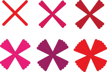 victor black colorful XX Letter icon pattern seamless isolated on black background	