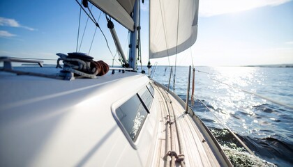 Sailing into the Sunset: A Yacht's Journey