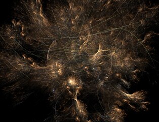 Imaginatory fractal abstract background Image