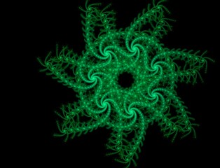 Imaginatory fractal abstract background Image