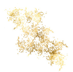  Gold glitter swatch shiny stroke shape, luxury party element PNG. Gold glitter gradient stack. Golden celebration element. Gold glitter. Golden sparkle confetti. Shiny glittering dust.